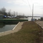 Lake Loramie Bardge Setup April 2014